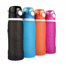 Hot Items Of Silicone Drinking Collapsible Water Foldable Sports Water Bottle